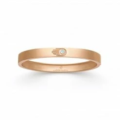 Aaron Basha Lyla Bangle Bracelet In 14k Rose Gold - Pre Order Bracelets
