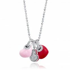 Aaron Basha Floating Hearts- Charms & Necklace Sold Separately