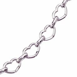 Aaron Basha Basha Heart Shaped Open-Link (Small) Bracelets