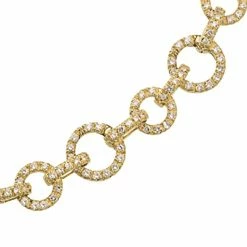 Aaron Basha Bracelets Basha Pave Open-Link (Small)