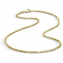 Aaron Basha 18K Yellow Gold Diamond Cut-Like Chain