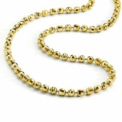 Aaron Basha 18K Yellow Gold Diamond Cut-Like Chain