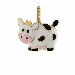 Aaron Basha Cow With Black Spots