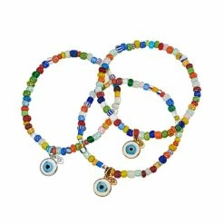 Aaron Basha Evil Eye On Beaded Bracelets - Priced Individually