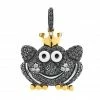 Aaron Basha Pave Frog Prince (large) Charms