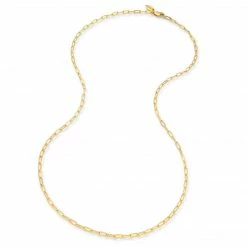 Aaron Basha Gift Ideas Gold Vermeil Link Necklace