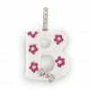 Aaron Basha "B" Initial Charm Charms