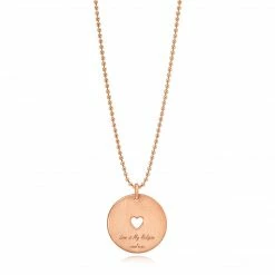 Aaron Basha Love Is My Religion Rose Gold On Rose Gold Ball Faceted Chain Gift Ideas