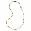 Aaron Basha Evil Eye Beaded Choker