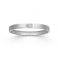 Aaron Basha Lyla Bangle Bracelet In 14k White Gold - Pre Order Bracelets