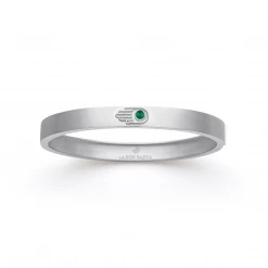 Aaron Basha Lyla Bangle Bracelet In 14k White Gold - Pre Order Bracelets