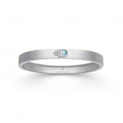 Aaron Basha Lyla Bangle Bracelet In 14k White Gold - Pre Order Bracelets