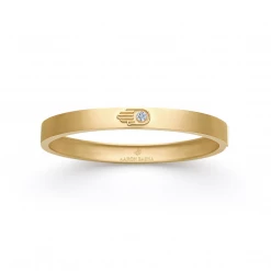 Aaron Basha Bracelets Lyla Bangle Bracelet In 14k Yellow Gold