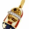 Aaron Basha 18K America Baby Shoe