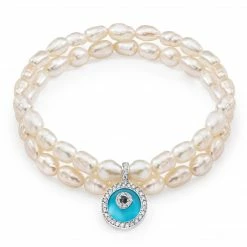 Aaron Basha Beaded Treasures Pearl Beaded Bracelet Set
