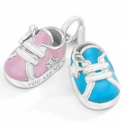 AB Corp. New Basha Minis Vermeil Pink Mini Double Strap Sneaker