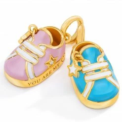 AB Corp. New Basha Minis Vermeil Pink Mini Double Strap Sneaker