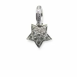 Aaron Basha Charms Pave Star