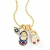 Aaron Basha Girls Baby Shoes Patriotic Protection Necklace - Each Item Is Sold Separately