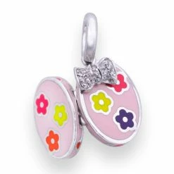 Aaron Basha Oval Locket Charm Charms