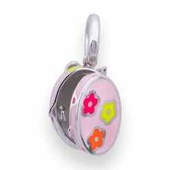Aaron Basha Oval Locket Charm Charms